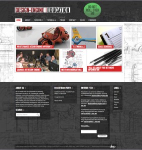 NEW Design Engine School site