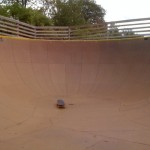 Dry Bowl at Burton's Burlington Skatepark