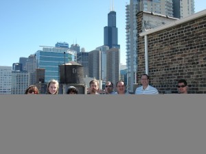 Design-engine rooftop grilling in the Westloop of Chicago