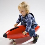 Child and Torpedo Scooter