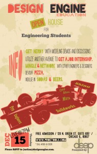 Design Engine Open House for Engineering Students