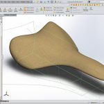 one of 20 Solidworks Surfacing Iterations crated in a 2 hour Design Engine Surfacing exercise