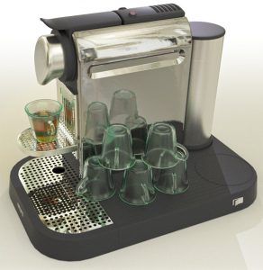 Espresso Machine render using Alias