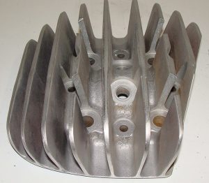 Aluminum Die Cast two stroke cylinder head